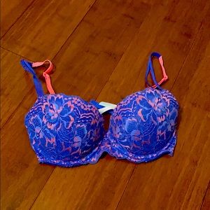 PINK Lace Push-up Bra